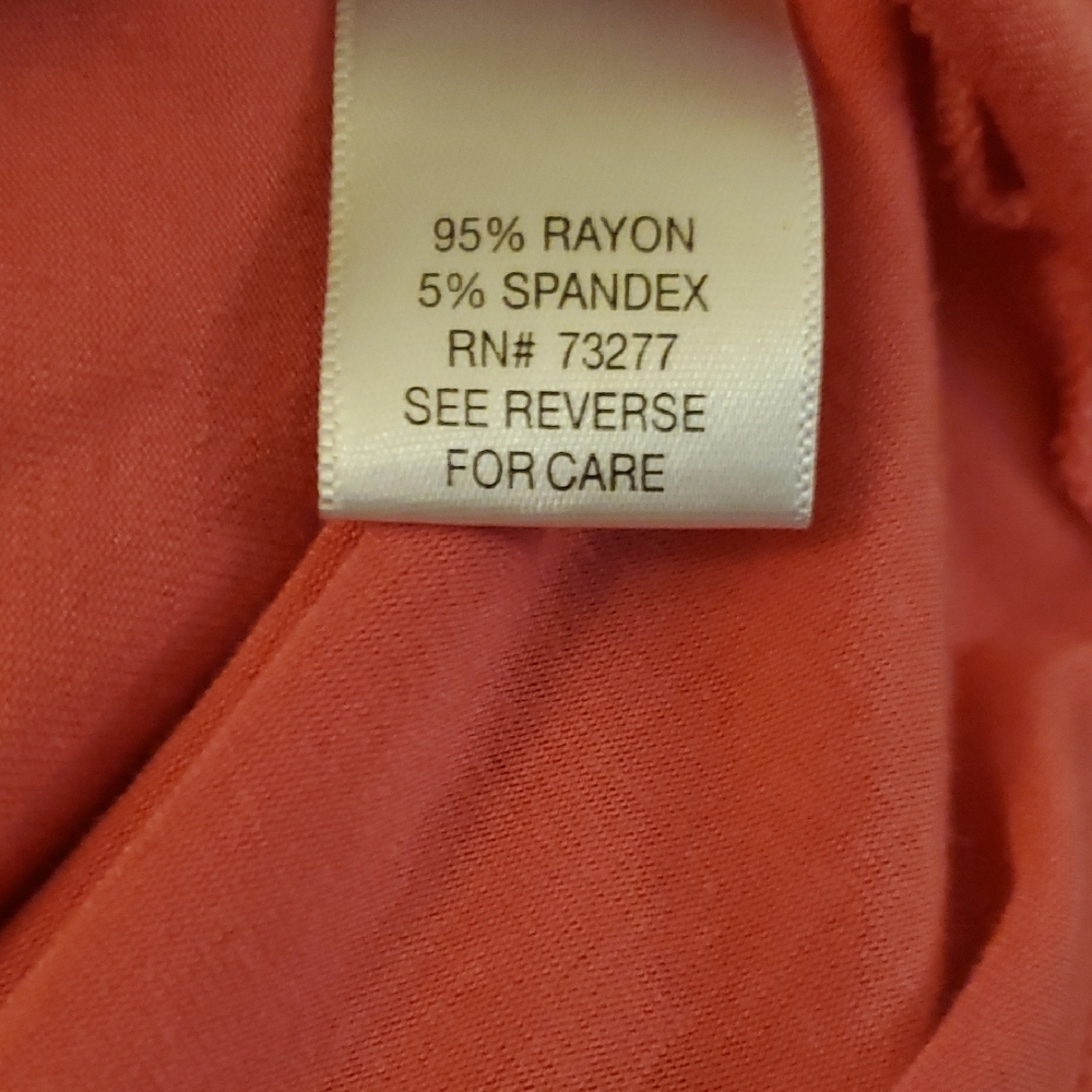 Apt. 9 Women's Short Sleeve Pink Top - Picture 5 of 5